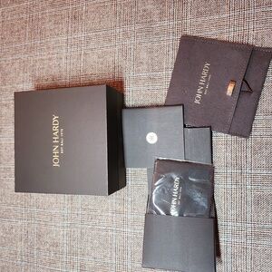 John Hardy Gold and Black Men's Jewelry Accessory